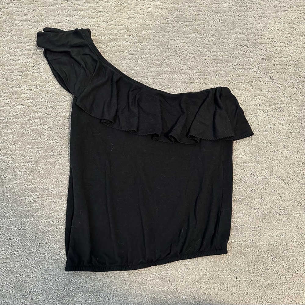 American Eagle Crop One Shoulder Top XS